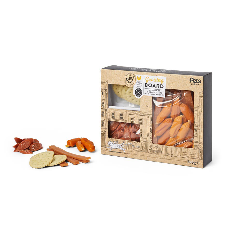 The Deli Dog Grazing Board Dog Treats