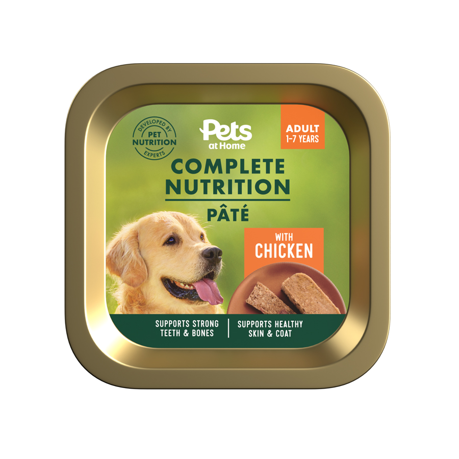 Pets at Home Complete Nutrition Pate with Chicken