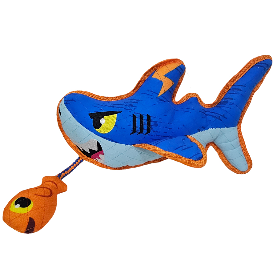 Nerf Dog Xtreme Tough Mighty Shark Rope Tug