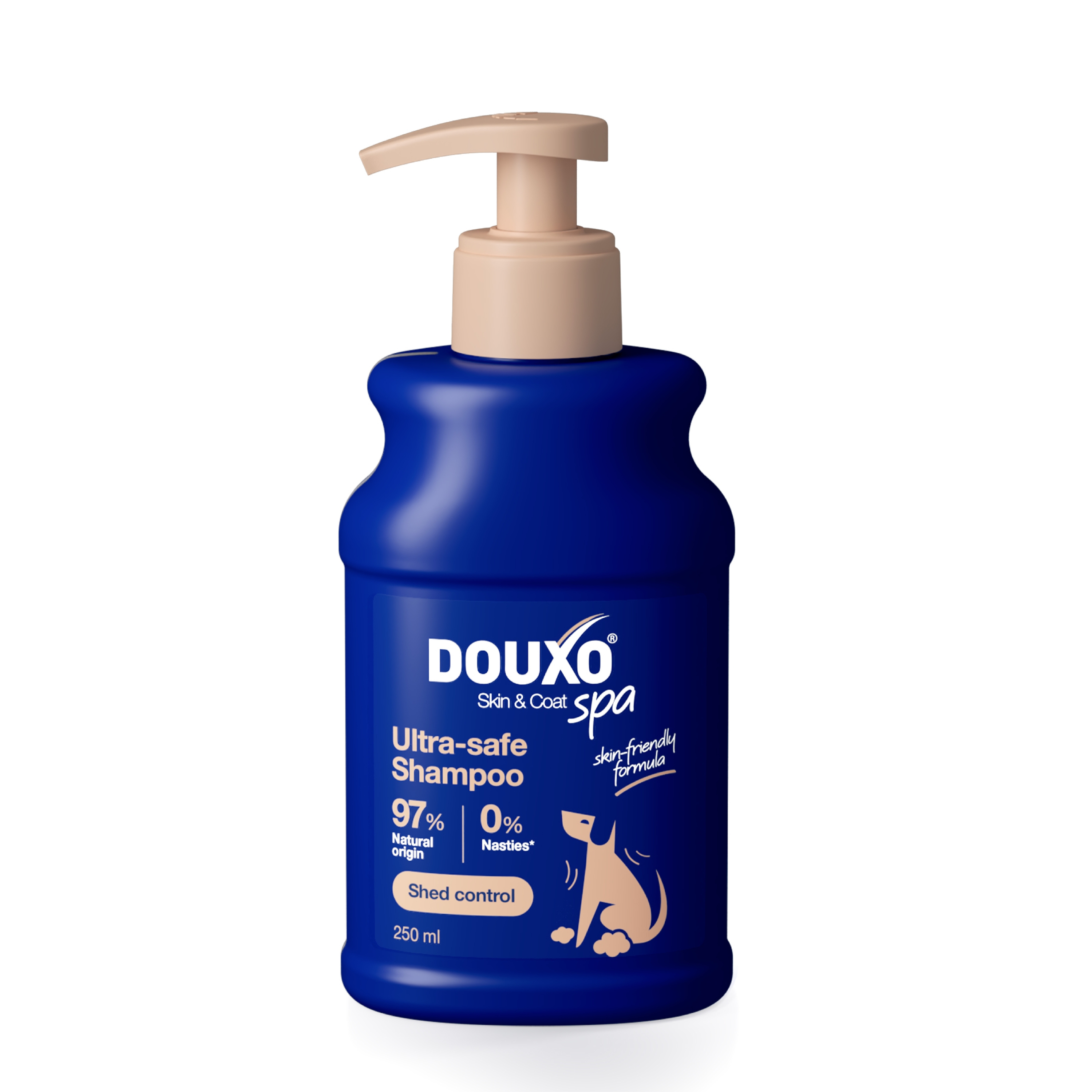 Douxo Skin & Coat Spa Ultra-Safe Dog Shed Control Shampoo 250ml