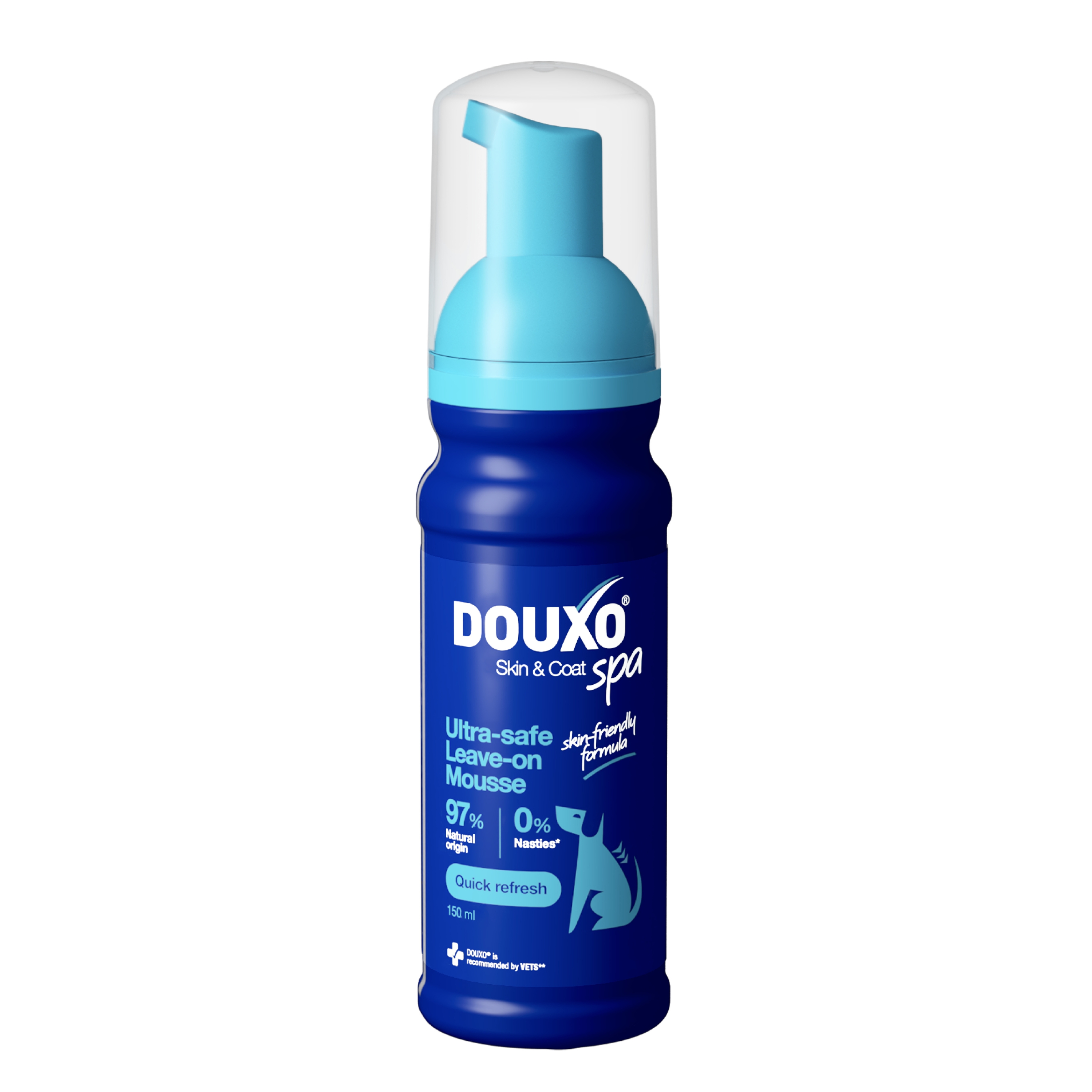 Douxo Skin & Coat Spa Ultra-Safe Quick Refresh Leave-on Mousse for Dogs 150ml