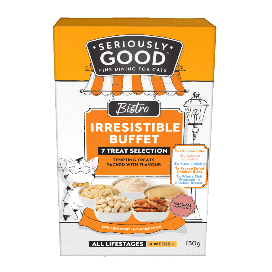 Seriously Good Irresistible Buffet Cat Treats