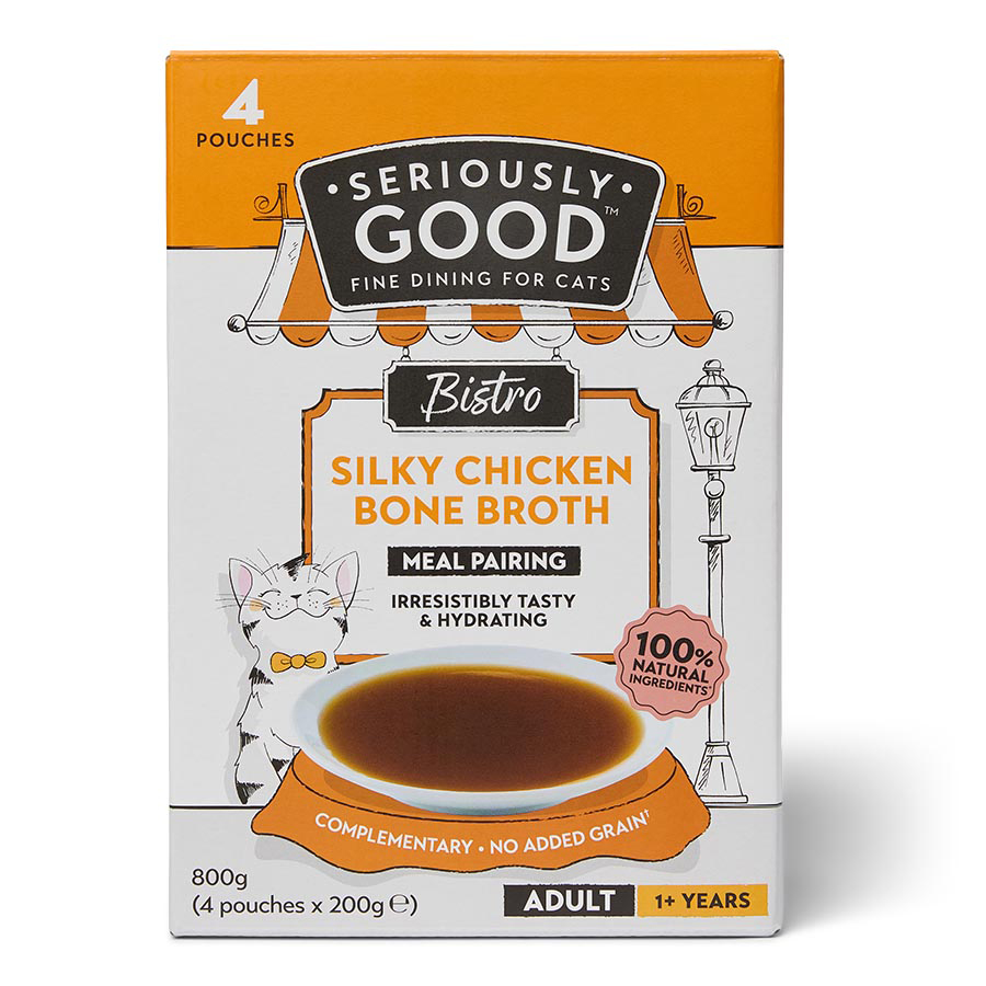 Seriously Good Chicken Bone Broth Adult Wet Cat