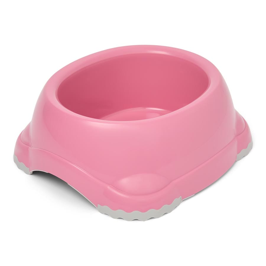 Pets At Home Slip Resistant Pink Pet Bowl Medium