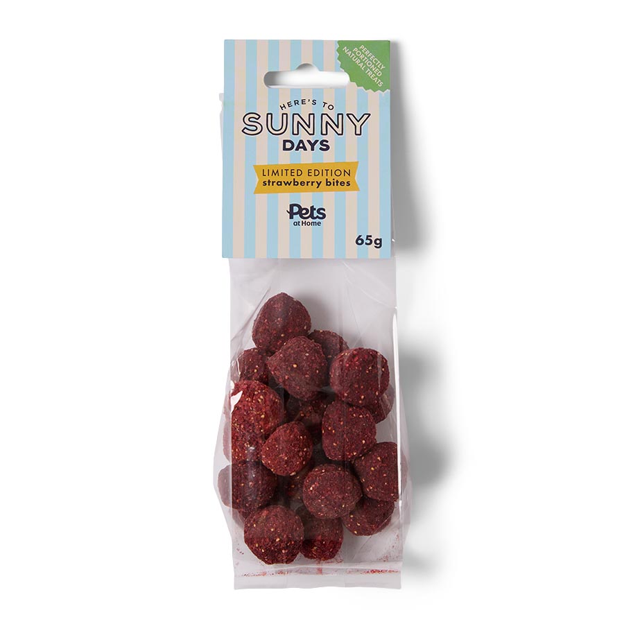 Pets at Home Sunny Days Strawberry Bites Small Animal Treats