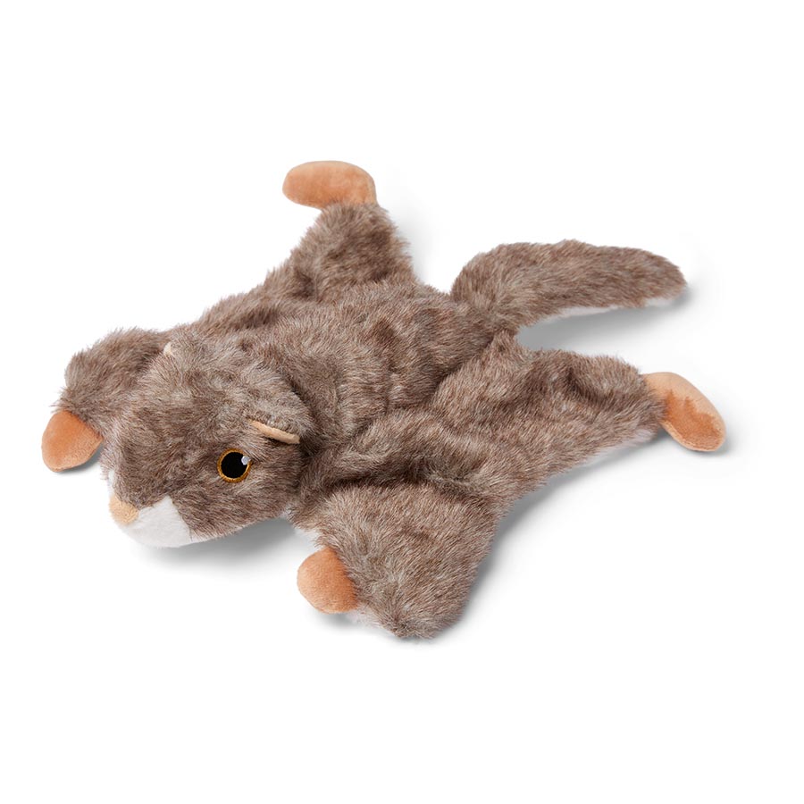 Wainwrights Flying Squirrel with Crinkle Instinct Flattie Dog Toy