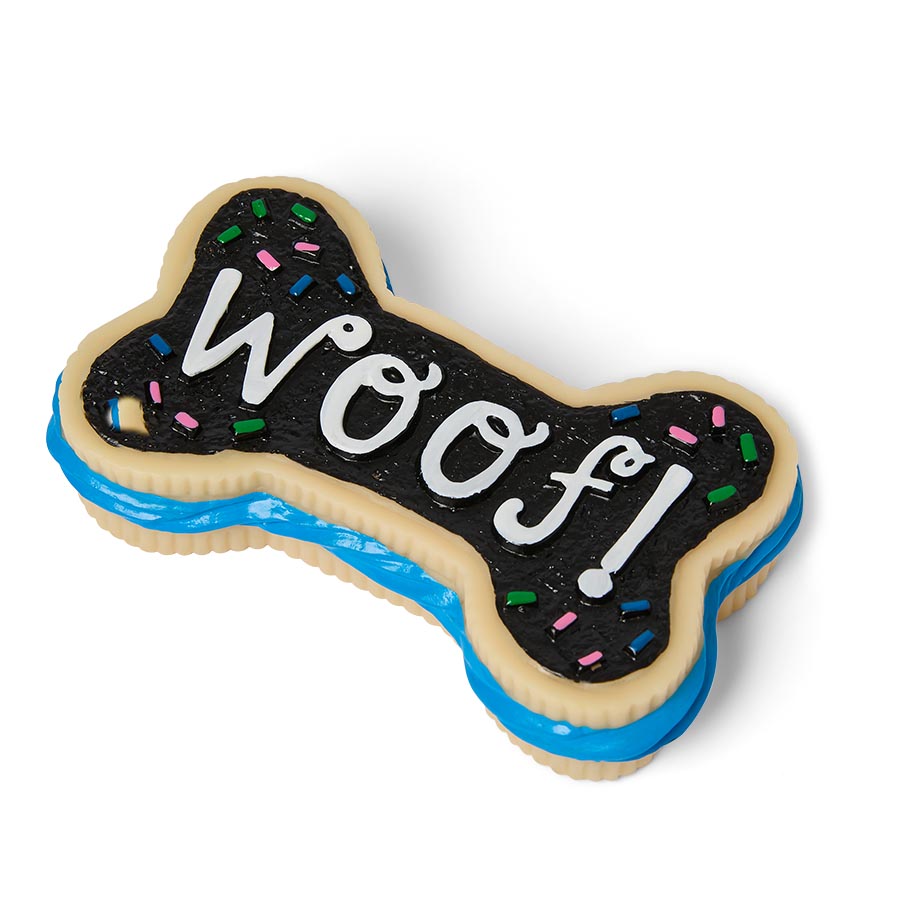Pets at Home Biscuit Bone Squeaky Vinyl Dog