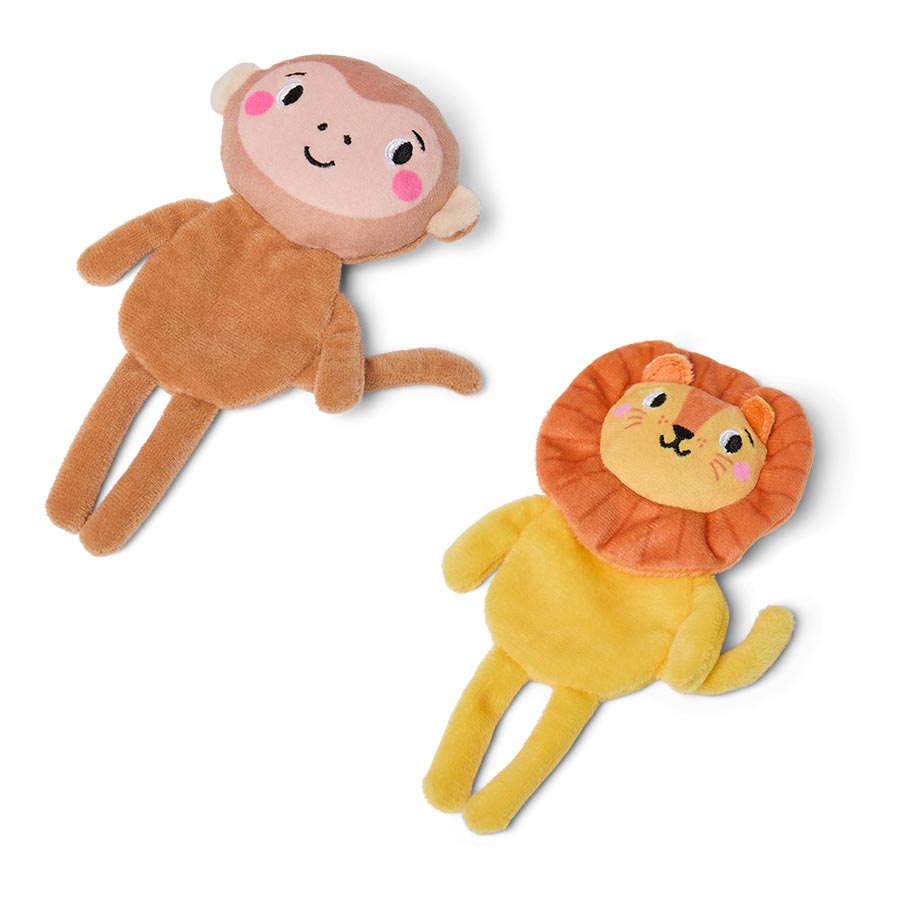 Pets at Home Safari Animal Squeaky & Crinkly