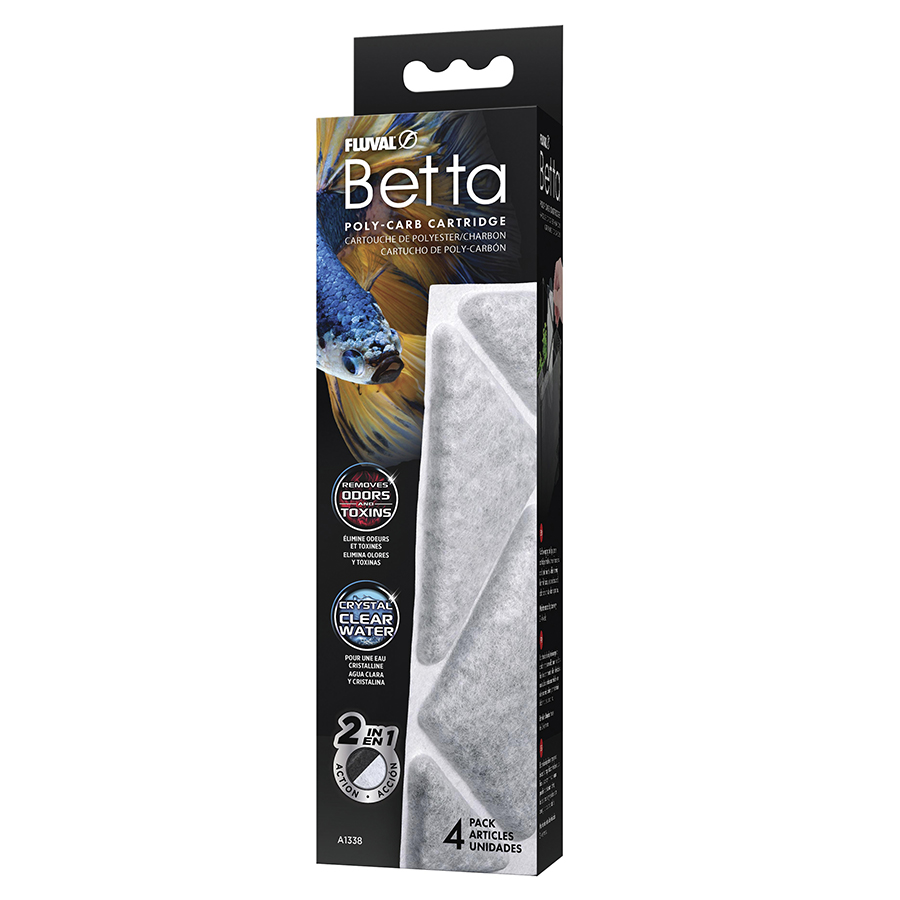 Fluval Betta Aquarium Poly-Carb Filter Cartridge