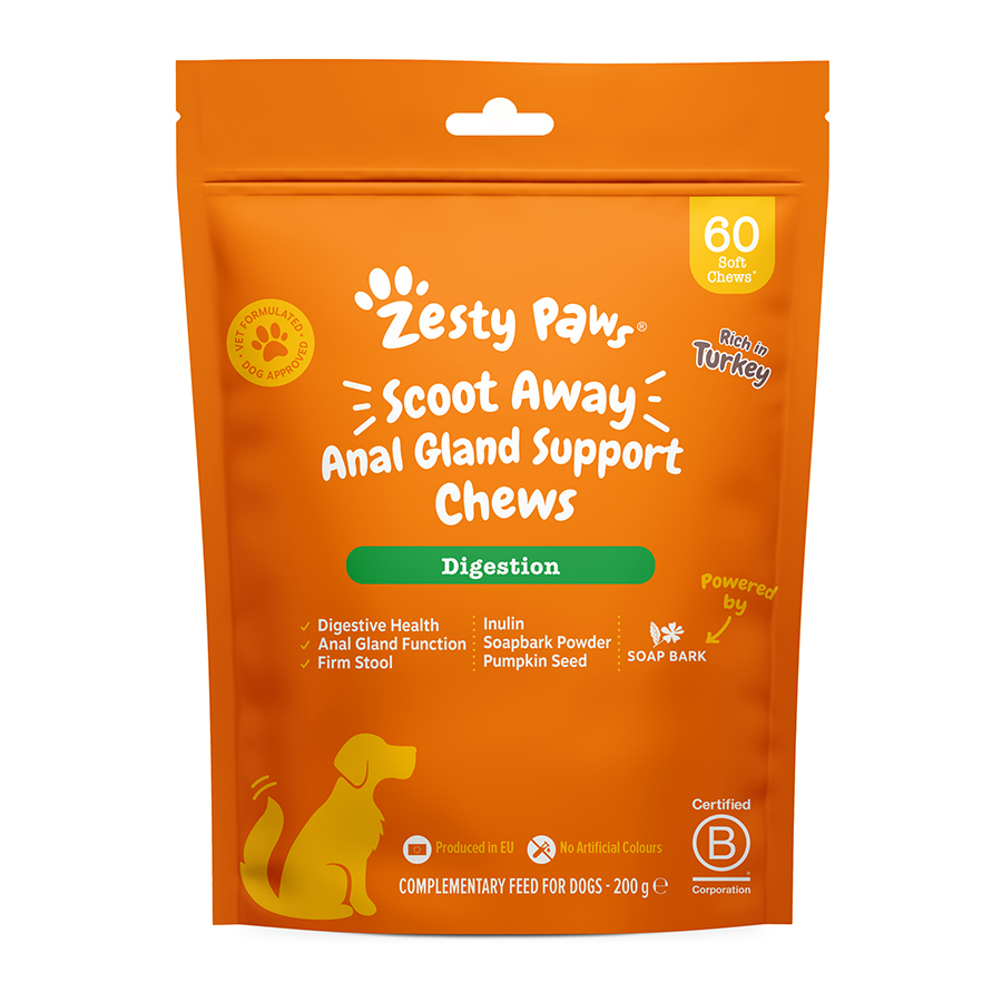 Zesty Paws Scoot Away Anal Gland Support Chews