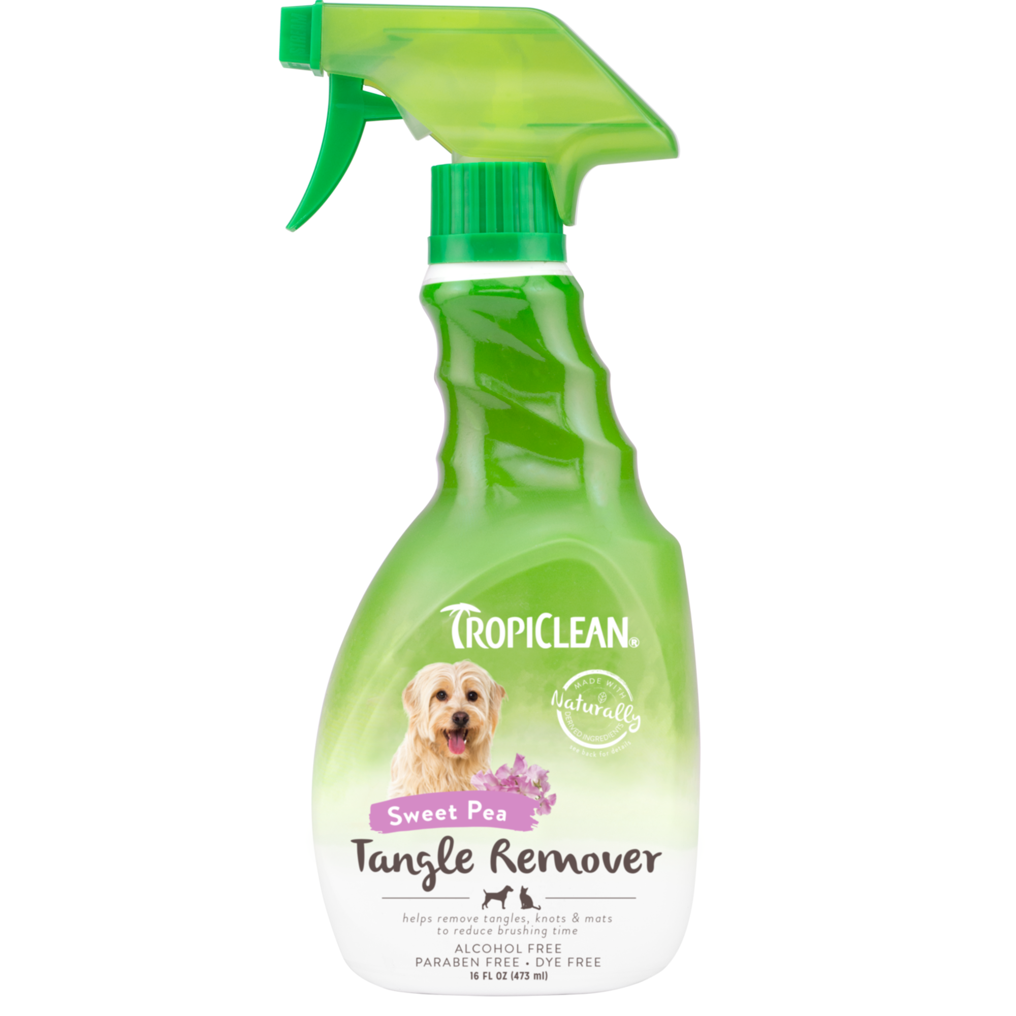 Tropiclean Sweet Pea Tangle Remover Spray for Dogs