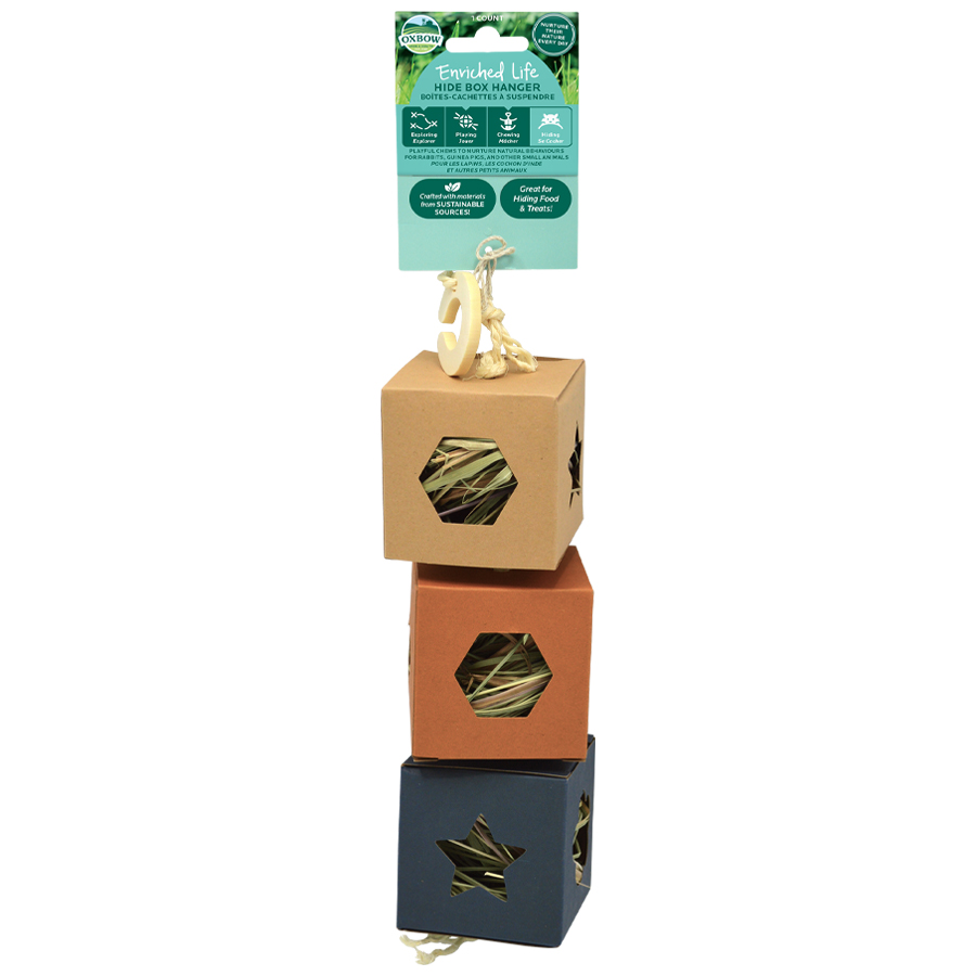 Oxbow Enriched Life Small Animal Hide Box Hanger