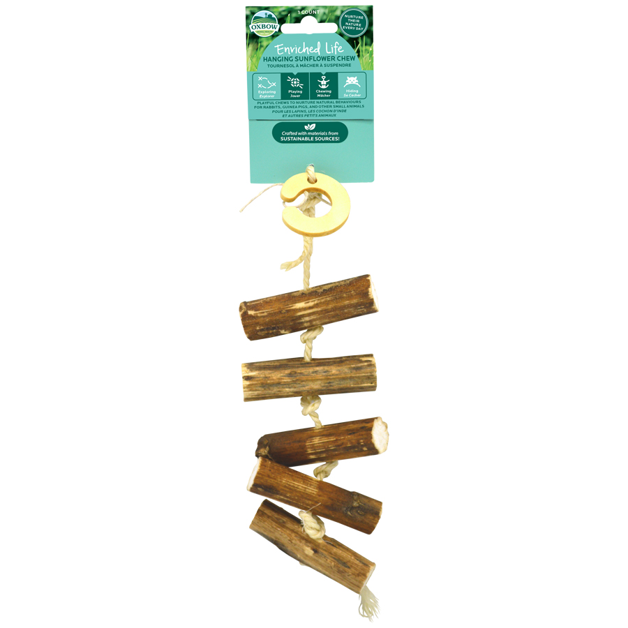Oxbow Enriched Life Small Animal Hanging Sunflower Chew Sticks
