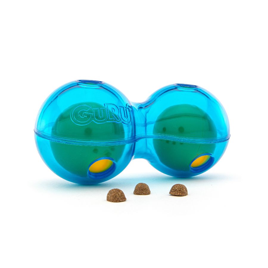 GURU Duo Ball Treat Dispensing Dog Toy