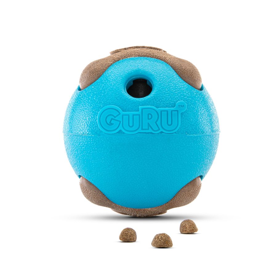 GURU Busy Ball Treat Dispensing Dog Toy