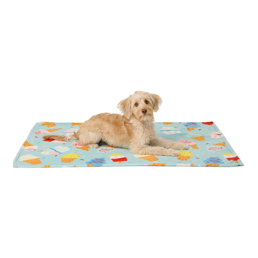 Pets at Home Ice-Cream Fleece Blanket