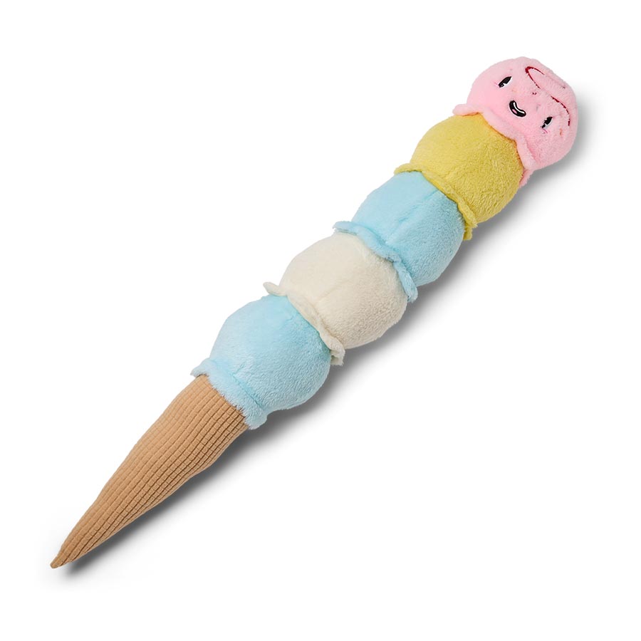 Pets at Home Plush Squeaky Ice Cream Dog