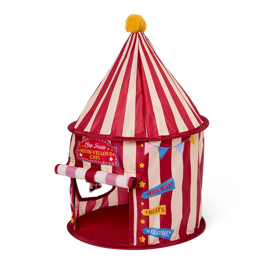 Pets at Home Fairground Tent With Catnip Toy