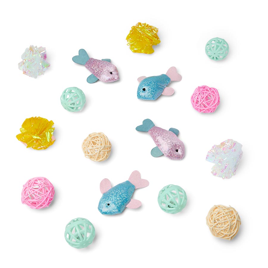 Pets at Home Multi-Textured Catnip Cat Toys