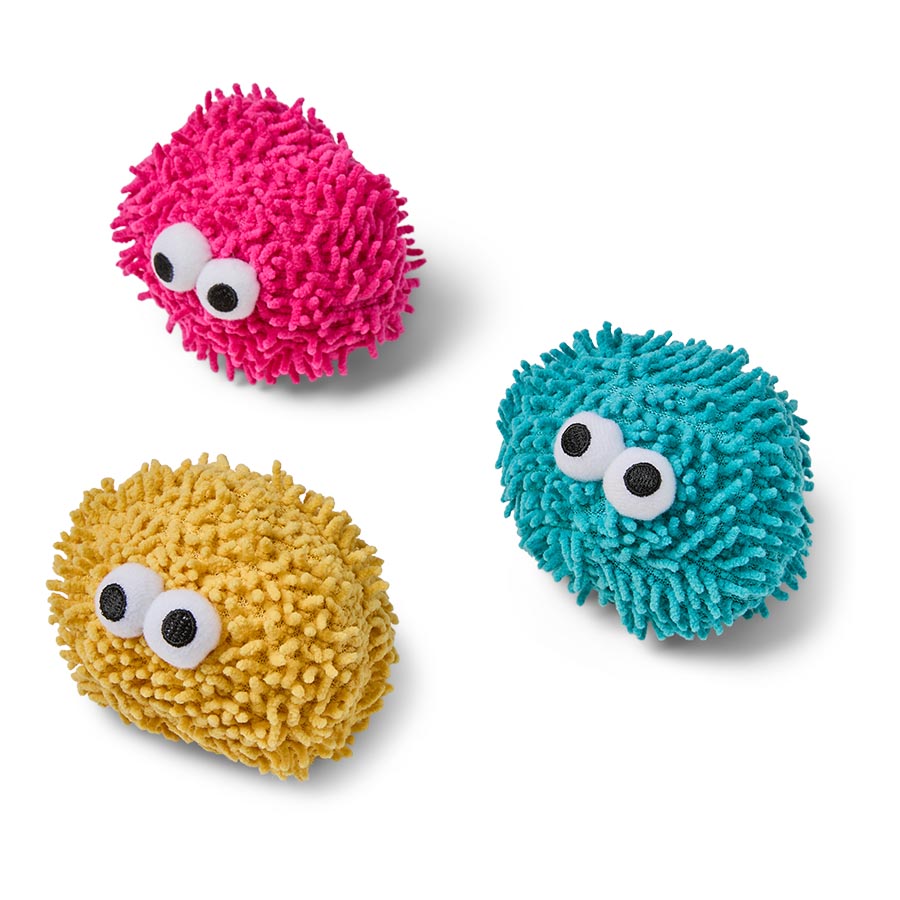 Pets at Home Noodle Monster Squeaky Plush Dog Toy
