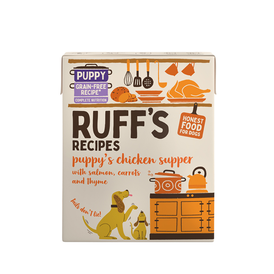 Ruff's Recipes Chicken Supper with Salmon, Carrot &