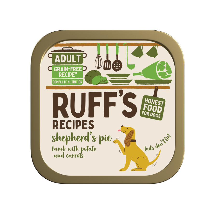 Ruff's Recipes Shepherds Pie with Potato & Carrots Adult Wet Dog Food