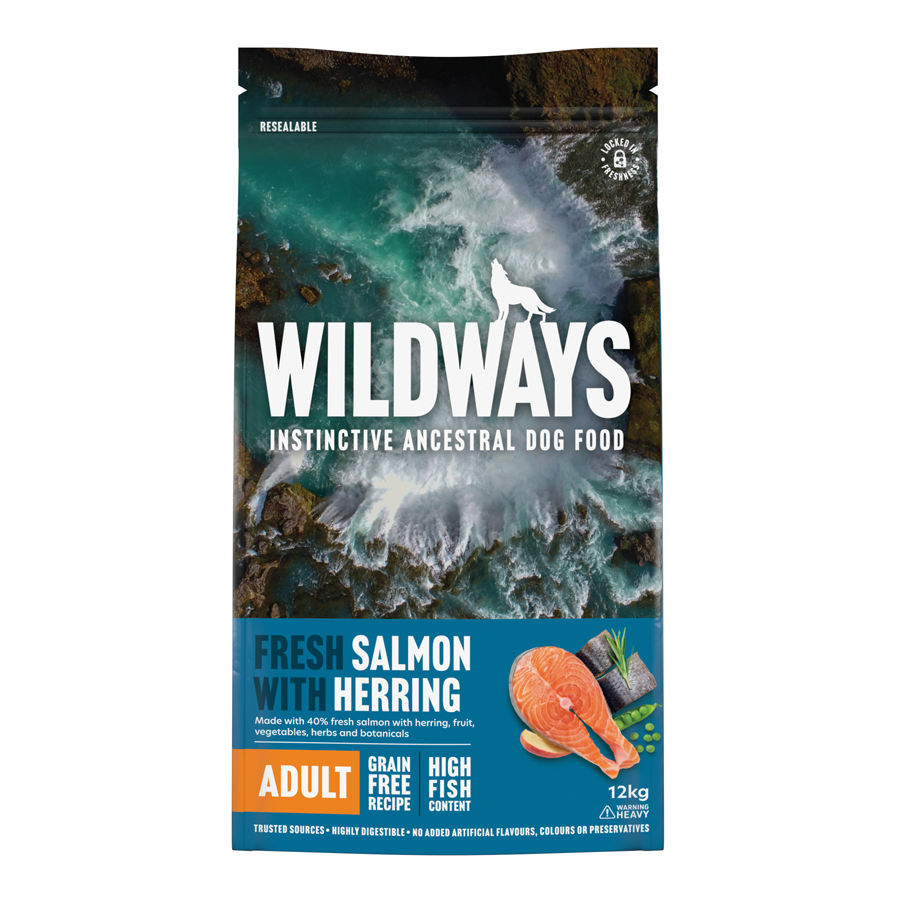 Wildways Fresh Salmon with Herring Dry Dog Food