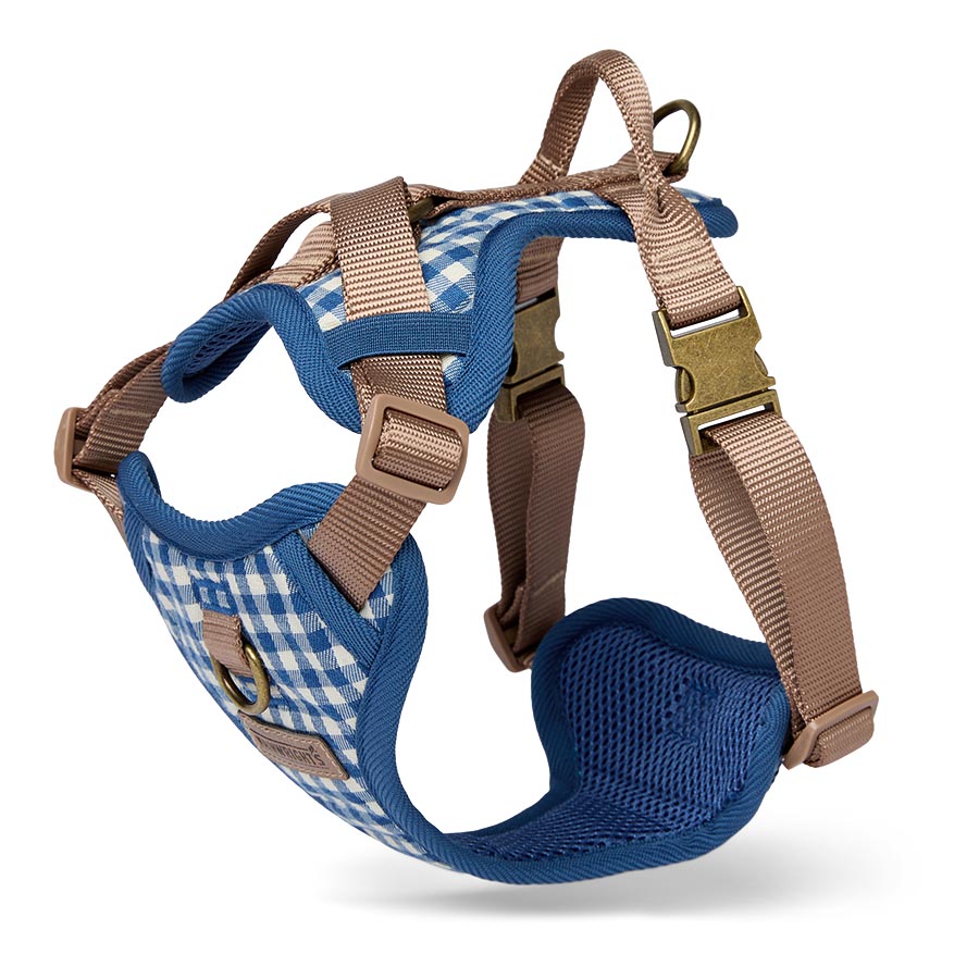 Wainwright's - Dog Harness - Large - Coastal Gingham
