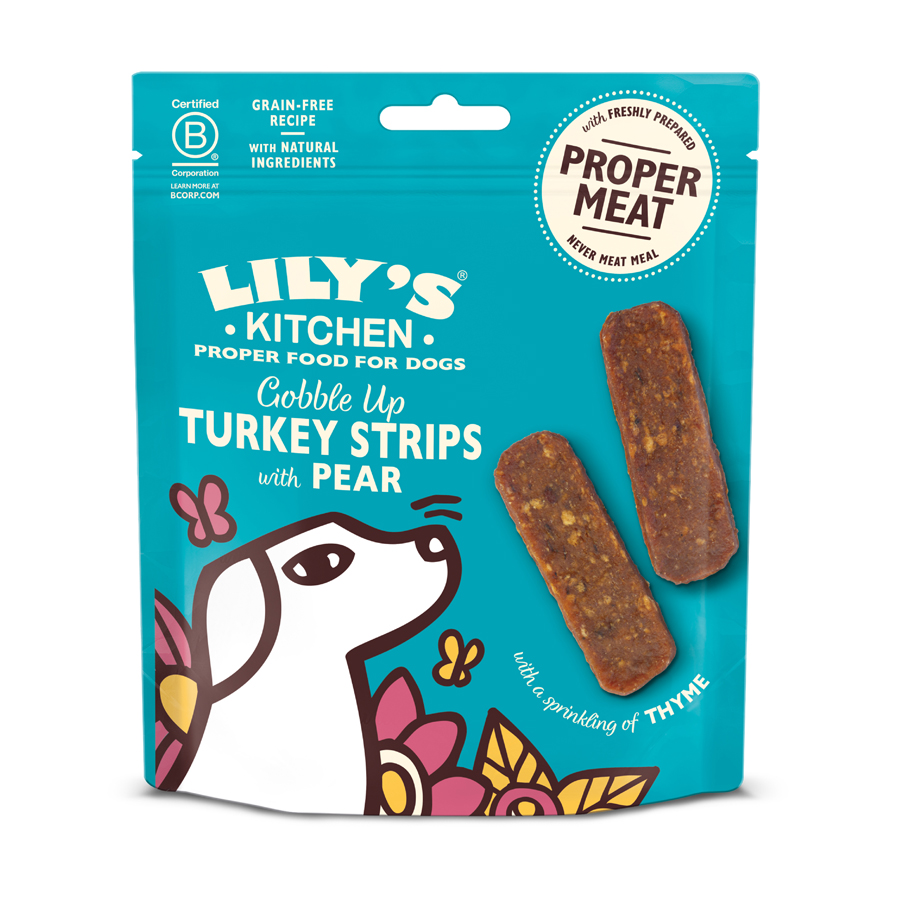 Lily's Kitchen Turkey Strips Dog Treats