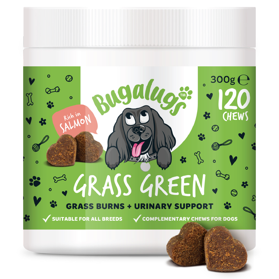 Bugalugs Grass Green Chews for Dogs