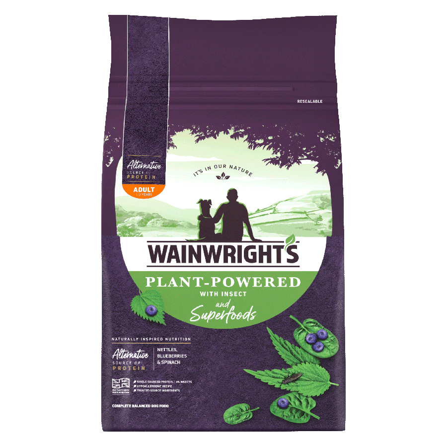 Wainwright's Plant Based Protein Adult Dry Dog Food 12kg