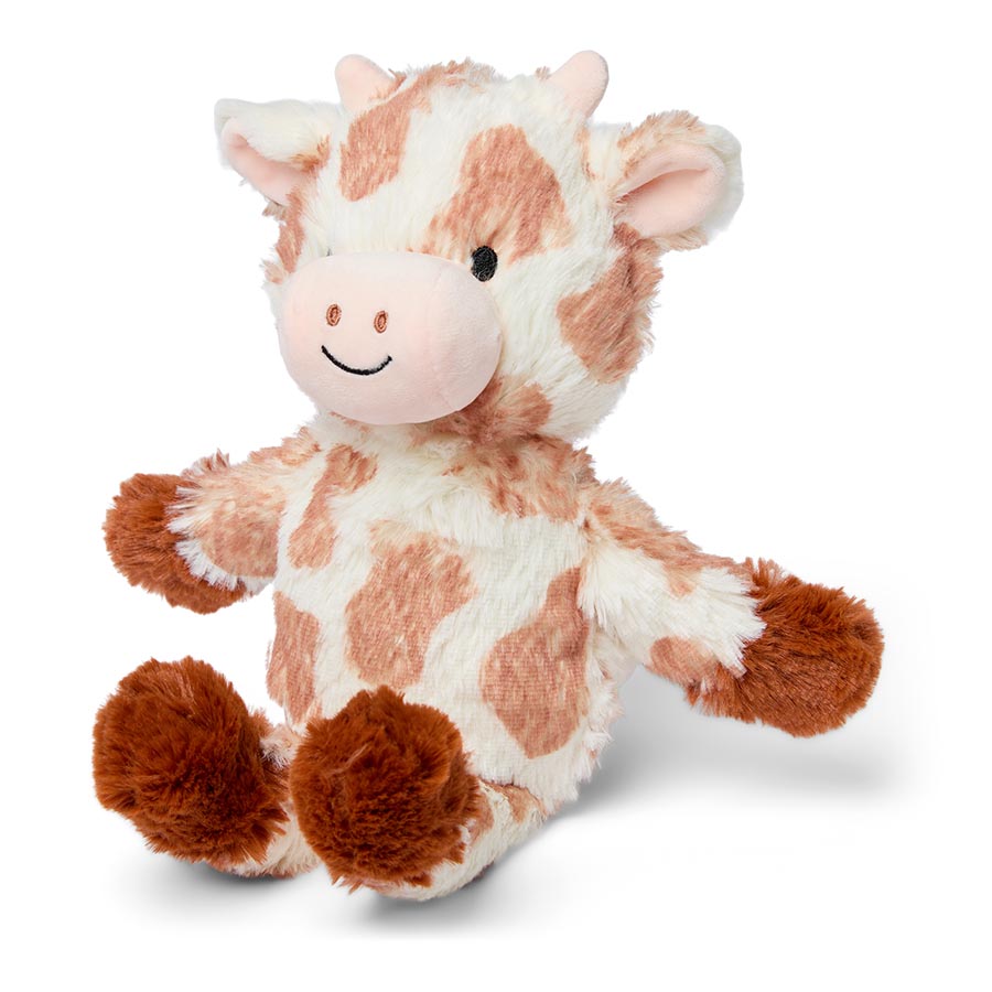 Pets at Home Plush Squeaky Cow Dog Toy