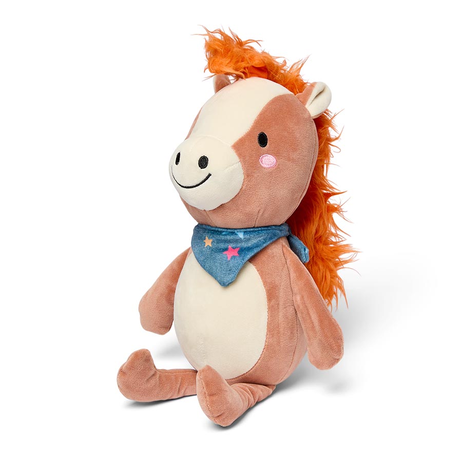 Pets at Home Plush Squeaky Horse Dog Toy