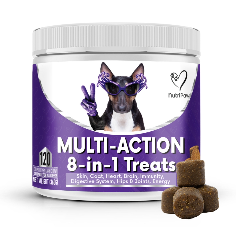 NutriPaw 8-in-1 Multi-Vitamin Supplement Treats For Dogs