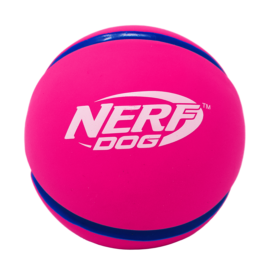 Nerf Bacon Scented Squeak Dog Ball