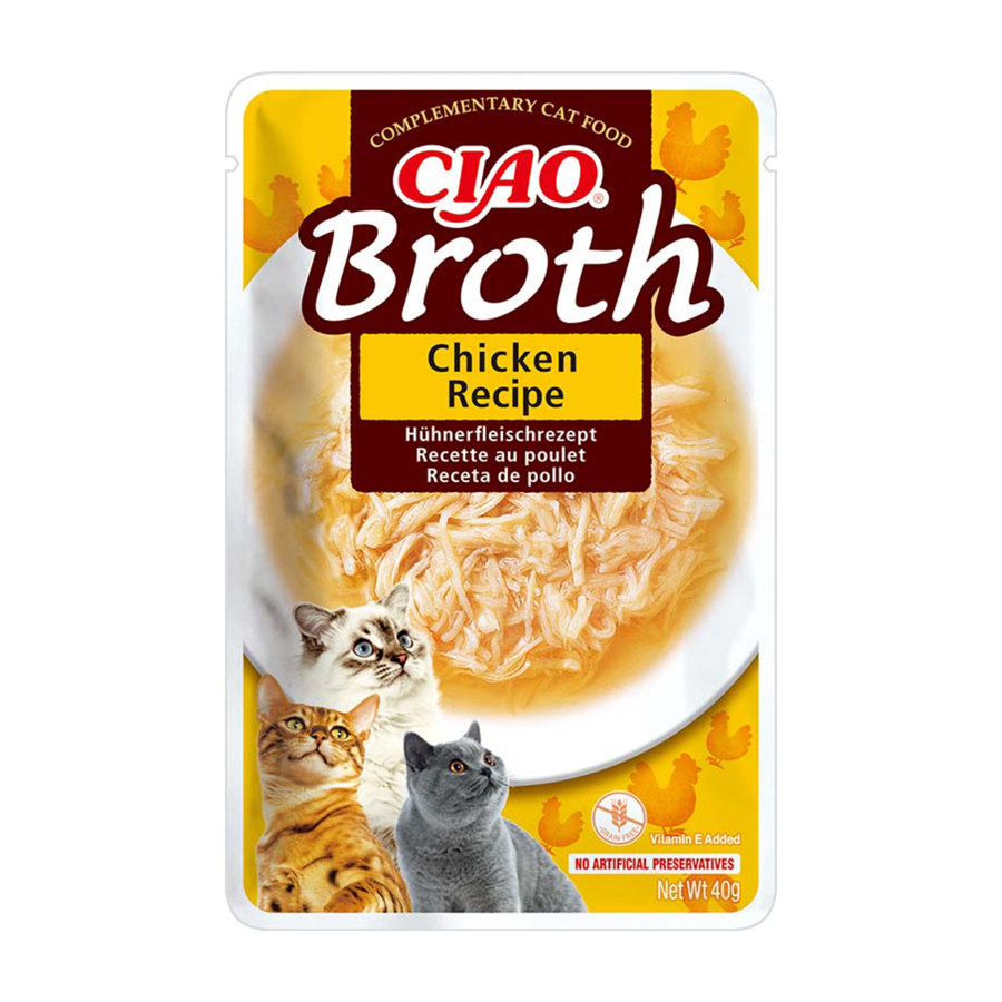 Ciao Adult Wet Cat Food Broth Chicken