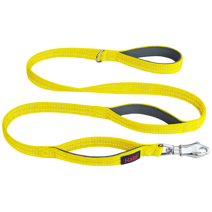 Halti BRIG Safety Dog Lead, Neon Yellow