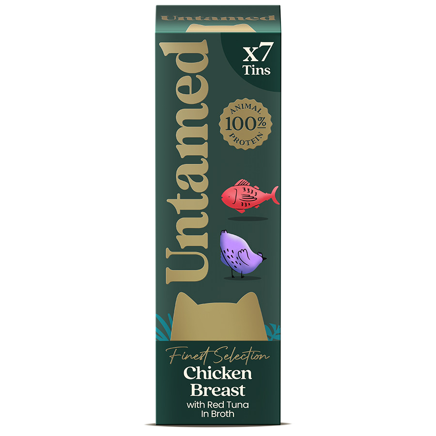 Untamed Adult Wet Cat Food Finest Cuts Chicken