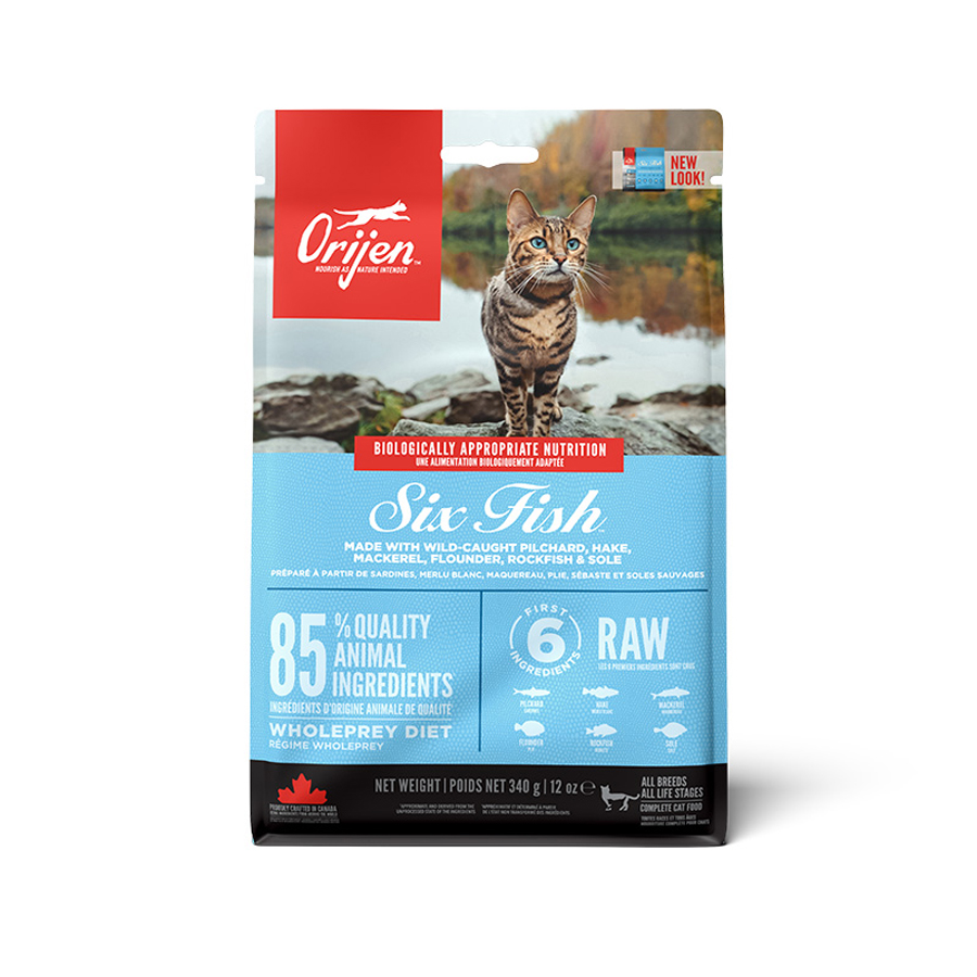 ORIJEN Six Fish Adult Dry Cat Food