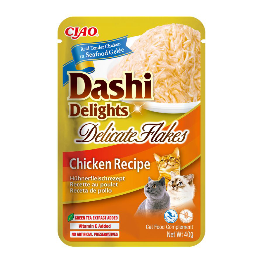 Dashi Delights Adult Adult Wet Cat Food Flakes Chicken