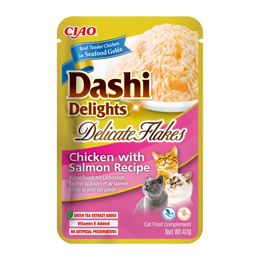 Dashi Delights Adult Wet Cat Food Flakes Chicken
