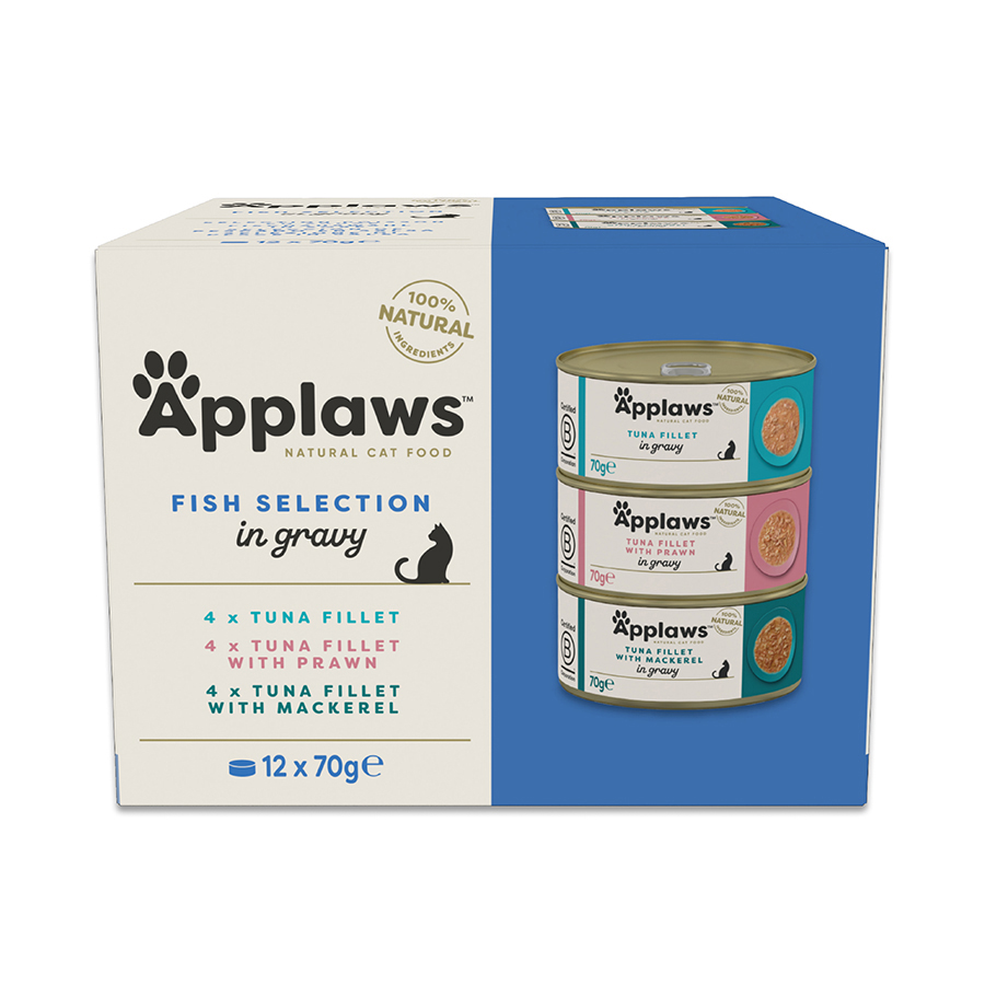 Applaws Natural Adult Wet Cat Food Fish Selection