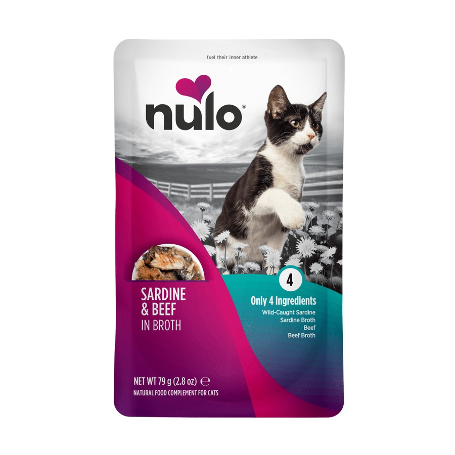 Nulo Sardine & Beef in Broth Adult Wet Cat Food