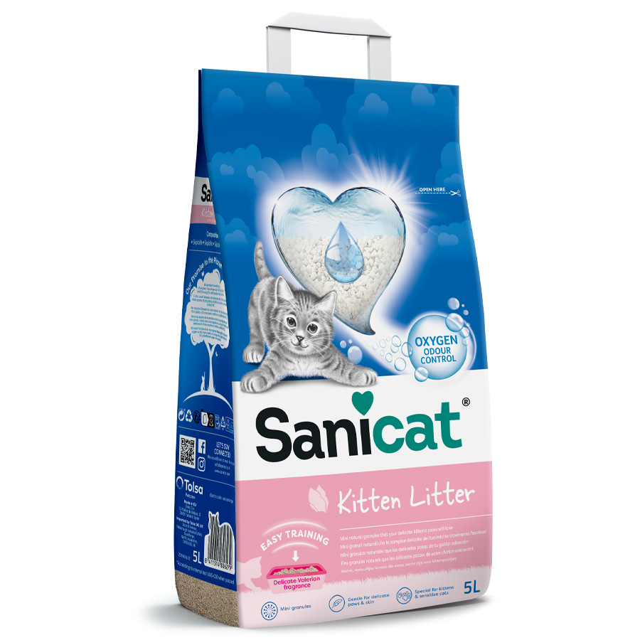 Sanicat Kitten Non-Clumping Litter 5L
