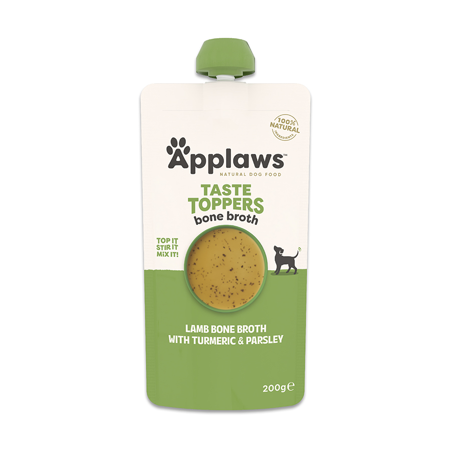 Applaws Taste Toppers Natural Adult Wet Dog Food Lamb Bone Broth
