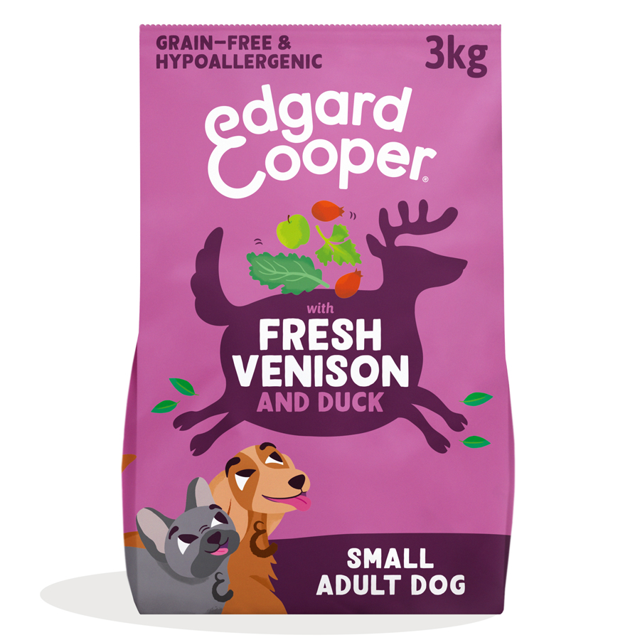 Edgard & Cooper Fresh Venison & Duck Small Breed Dry Dog Food