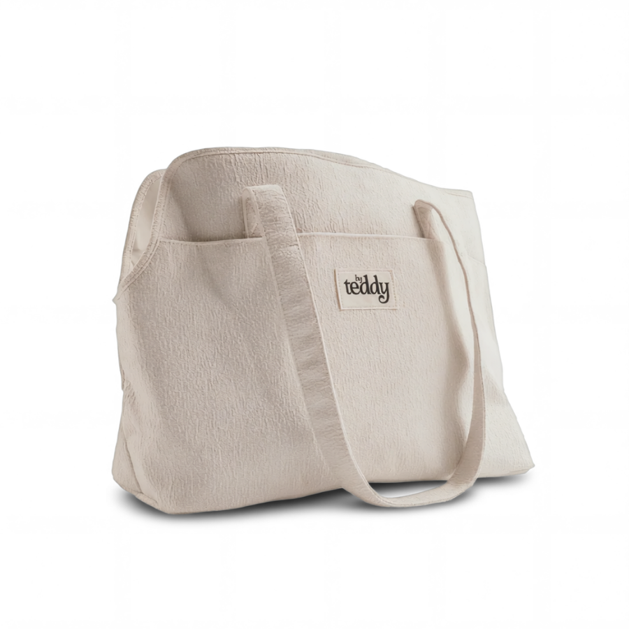 By Teddy Bouclé Pet Carrier Marshmallow