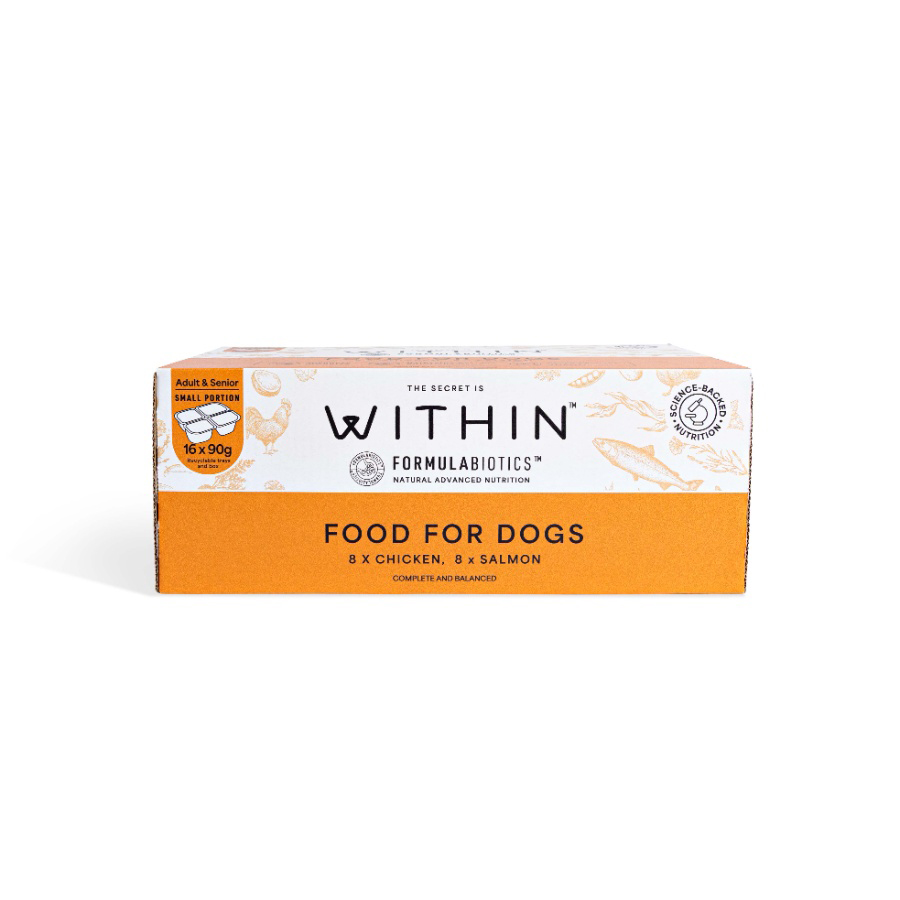 Within Grain Free Chicken & Salmon Adult Wet Dog Food