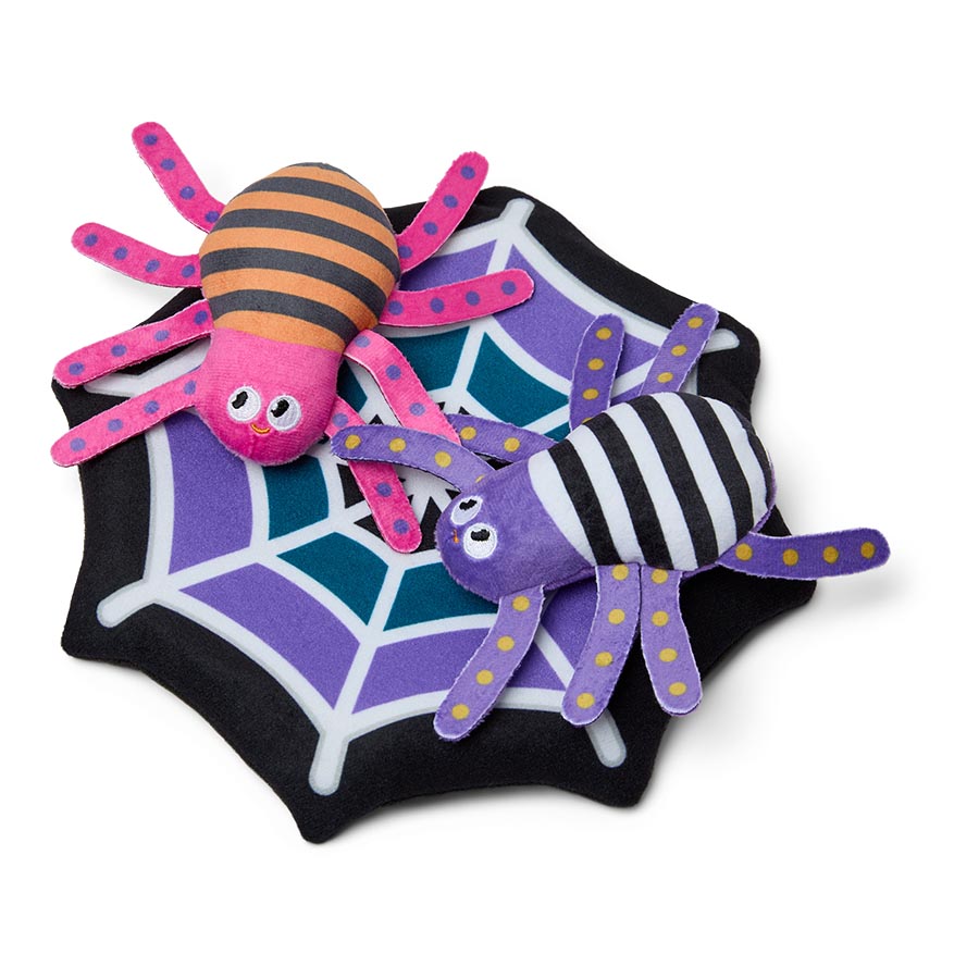 Pets at Home Spider Web Frisbee Squeaky Dog Toy