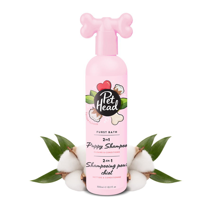Pet Head Furst Bath 2 in 1 Shampoo & Conditioner for Puppies
